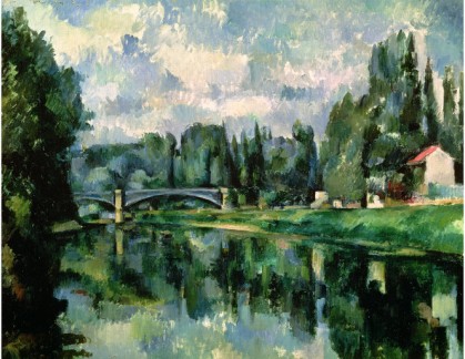 The Banks Of The Marne At Cretell,Circa 1888 - Paul Cezanne Painting